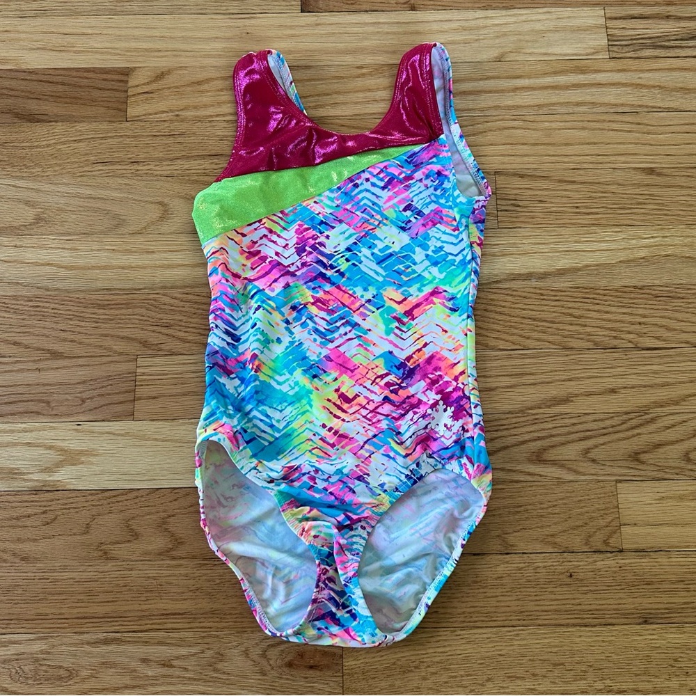 Snowflake Designs Gymnastics Leotard size XS